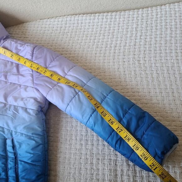 Eddie Bauer Kids Gradient Blue and Purple Jacket Size S 7/8 - Picture 9 of 10